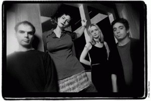 Bell (L to R: Andy Miller, Vanessa Veselka, Susan Larsen, Damon Romero)